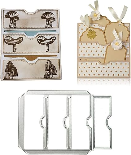 Matrices de découpe pour enveloppes faites à la main pour l'école, la salle de classe, l'enseignement - Nail Gallerys