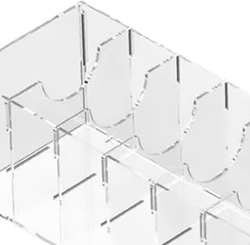 MagiDeal Organisateur de Ceinture en Acrylique, conteneur de Rangement pour Ceinture, boîte Transparente pour la Maison, vitrine pour Cravates, Magasin, - Nail Gallerys