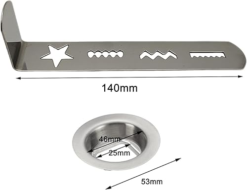 Moule à Pâtisserie pour Hachoir à Viande, Accessoire Pâtisserie pour Hachoir, Hachoir à Biscuits et Accessoire de Pâtisserie, Acier Inoxydable Pâtisserie/Biscuit Accessoires Pour hachoir à viande - Nail Gallerys