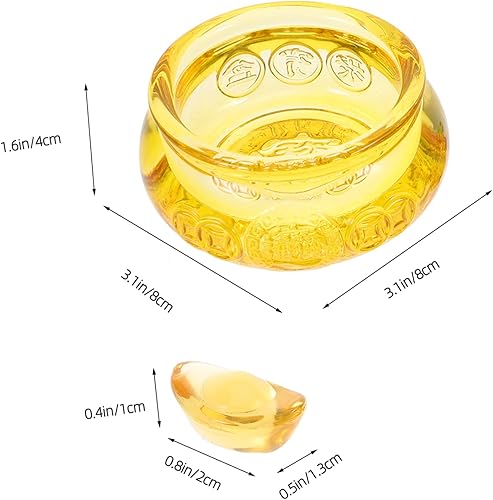 Alipis 1 Ensemble décorations de Corne d'abondance Petit décor de Bureau Petit Bureau Accessoire de Bureau de Bureau Ornement de Bol au trésor créatif Ornements de Bol de trésor - Nail Gallerys
