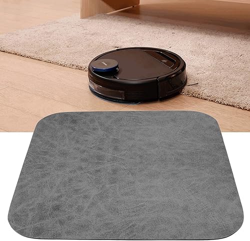 Biitfuu Tapis Absorbant pour Aspirateur Robot, Antidérapant, Imperméable, Matériau en Caoutchouc, côté Noir vers Le Bas, Universel avec Noir - Nail Gallerys