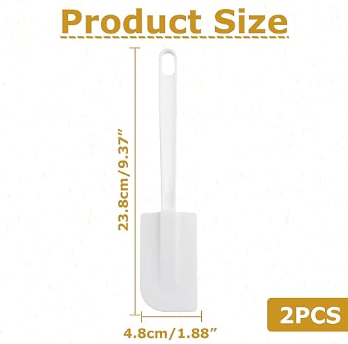 2 Pcs Maryse Patisserie Professionnel Spatule Silicone Cuisine, Marises De Cuisine Spatule Patisserie Flexible Et Antiadhésif, Maryse Silicone Résistantes Chaleur Pour Mélanger Remuant Raclant - Nail Gallerys