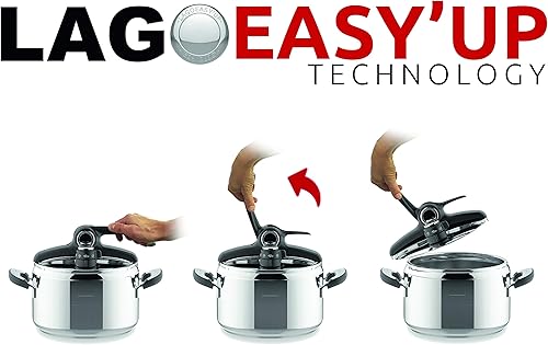 Lagostina autocuiseur Preziosa, 22 cm, 5 L - Nail Gallerys