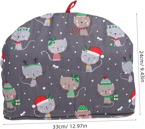 COLLBATH Housse De Théière Isolante Thermique - Housse De Théière Anti-brûlure - Motif Imprimé - pour Théières De Taille Moyenne - Nail Gallerys