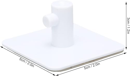 4Pcs Stand Mixer Attachment Holders, White Food Mixer Accessories Hooks for Stand Mixer Attachment Storage - Nail Gallerys