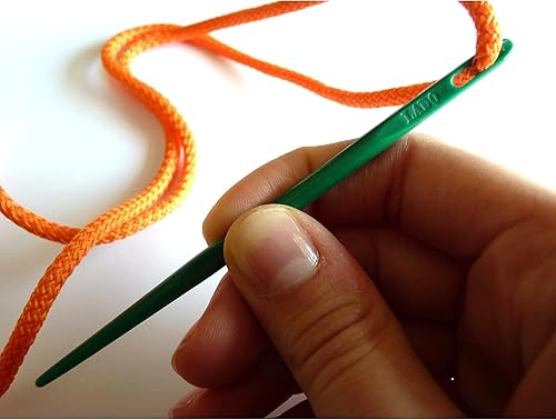 Cordon tressé LADO pour enfiler, faire des bracelets. Épaisseur : 2,8 mm. Diamètre avec pointes finies. Ne s'effiloche pas - Nail Gallerys