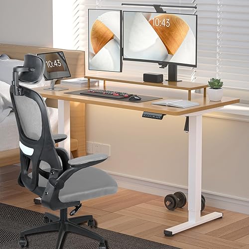 Chaise de Bureau,Chaise Gaming Ergonomique avec Support Lombaire,Accoudoirs,Appuie-tête réglables,Fauteuil d'ordinateur Pivotant à Haut Dossier Confortable pour Bureau à Domicile (Noir-125*65.5*64cm) - Nail Gallerys