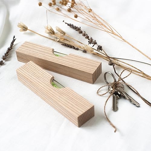HOFMEISTER® Mini niveau à bulle, 15 cm, pour tableaux, meubles & sols, niveau à bulle, petit niveau de maçon pour particuliers et artisans, 100% Made in Germany, en bois de frêne - Nail Gallerys