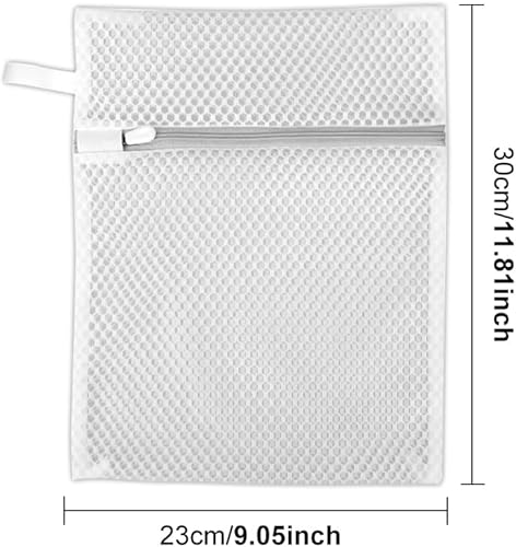 Lot de 3 sacs à linge nets, sac à linge portable, sac de soutien-gorge pour machine à laver, sac de lingerie en nid d'abeille avec boucle de suspension, sac à linge pour machine à laver, convient pour - Nail Gallerys