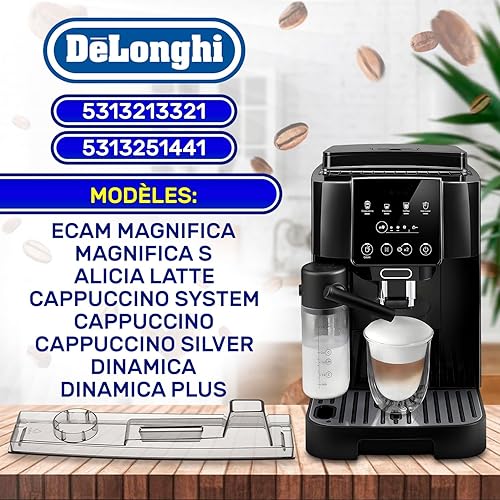 Couvercle de Réservoir D'eau Machine à Café 245x56x38 mm Possède le Code D'origine 5313213321 5313251441 pour DeLonghi ECAM - Garantie de 10 Ans - MONTERAL - Nail Gallerys