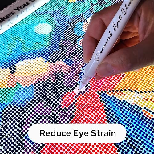 DIAMOND ART CLUB Light Pad Planche lumineuse pour peinture diamant et loisirs créatifs 16,6 pouces x 13,5 pouces - Nail Gallerys