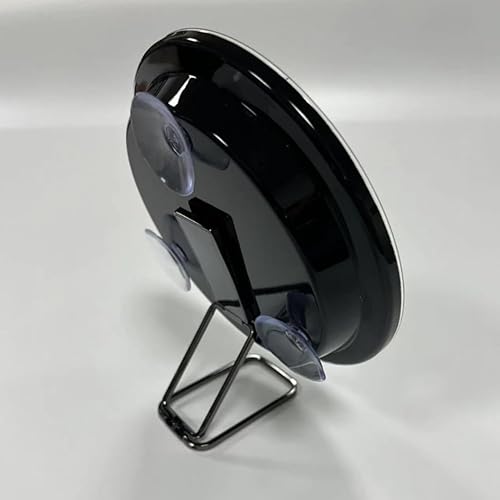 Giyofom Miroir Grossissant 30X avec Support et Pince à Épiler, Miroir de Maquillage Grossissant avec 3 Ventouses pour la Toilette et les Voyages - Nail Gallerys