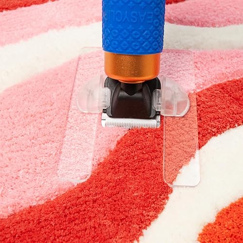 Instructions de coupe de tapis en acrylique - Base de support de tondeuse tufting transparente, plate-forme d'outils de sculpture de tapis stable | Base de machine à tufter pour une coupe et une coupe - Nail Gallerys