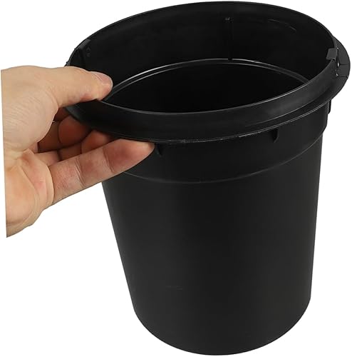 Healeved Conteneur à Déchets Plastique Rond Avec Doublure Intérieure Pour Poubelle De Maison Remplacement Pratique Pour Bureau Et - Nail Gallerys