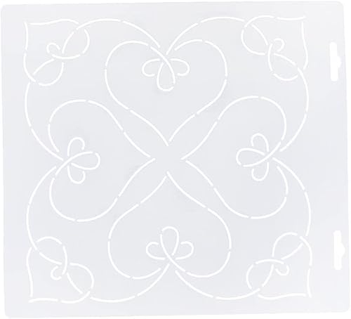 MagiDeal Pochoir Quilting Modèle Quilt en Plastique Parfait pour Couture, Broderie, Courtepointe, Patchwork - 3# - Nail Gallerys