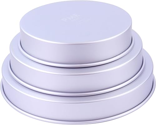 PME Moule à gâteau rond - Ensemble de 3-101 mm de profondeur - Nail Gallerys