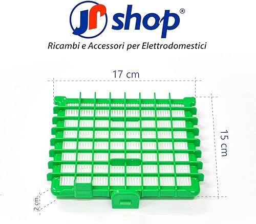 JPshop - Kit 2 filtres Hepa H13 pour aspirateur Silence Force X-treme Power compatible avec Rowenta ZR002901 - Nail Gallerys
