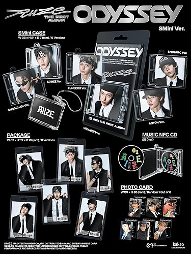 Générique RIIZE Odyssey [SMini Ver.] Smart Album (7 ver. Set) - Nail Gallerys