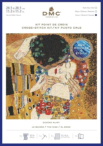 DMC Kit de broderie en tissu - Nail Gallerys