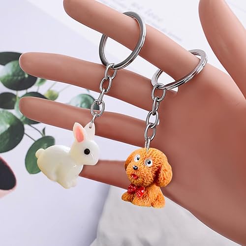 DeryArcle 3 Pièce Mini Moule Resine Animaux, Moules Lapin Silicone 3D Moulle de Coulée Résine Grenouille Moulage Chien pour Bricolage Savon Bougie Décoration - Nail Gallerys