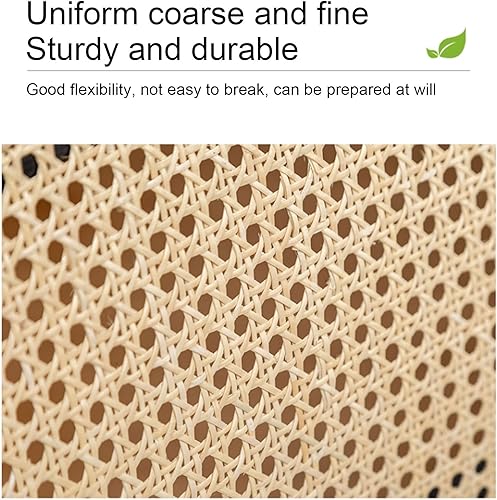 YJMYGS Rouleau de Cannage, 80cm de Large, Sangle de Canne en Rotin Naturel, Rotin pour Cannage, Canne pré-tissée Tissu en Rotin à Maille Ouverte, Cannage Rouleau pour Chaise, Meuble(70x250cm) - Nail Gallerys
