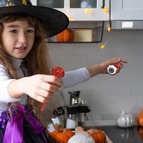 Décoration de globes oculaires d'Halloween,Halloween arraché des globes oculaires,Sang effrayant faux globes oculaires arrachés | Accessoires d'horreur au design effrayant pour les fêtes, les réunions - Nail Gallerys