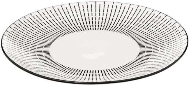 Secret de Gourmet - Assiette de Présentation Porcelaine 'Lunis' 30cm Noir - Nail Gallerys