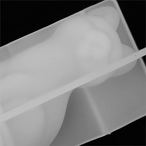 Moules à Bougies en Silicone, Forme de Chat Mignon, Faits à la Main en Résine époxy, Moules de Bouchon de Bouteille de Bougie, Bouchon Anti-goutte Réutilisable, Décorations de Moules à Savon - Nail Gallerys