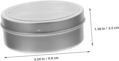 Zerodeko 2 Pièces Boîte Magnétique de Rangement pour Épices Acier Inoxydable Lot de Conteneurs de Stockage Couvercle Transparent pour Cuisine Réfrigérateur - Nail Gallerys