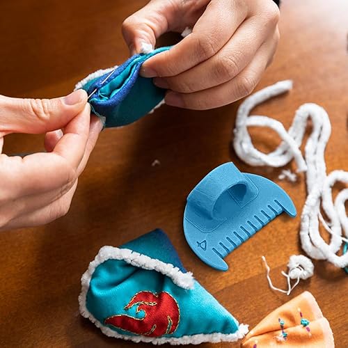 Guide de du gabarit de doigt, guide de à la main | Outil de mesure de jauge d'aiguille de - Jauge d'ajustement des aiguilles de protection pour le tissu Artisanat - Nail Gallerys