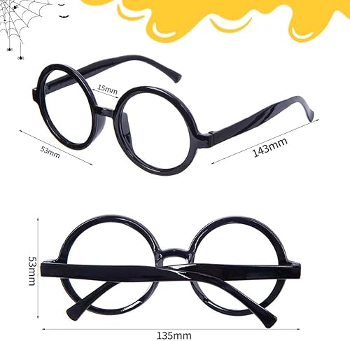 MKEAWWU Magiciens Lunettespour Soirée Magique Décor D'Halloween Cadeau Fête Récompenses Scolaires，Lunette Enfant, - Nail Gallerys