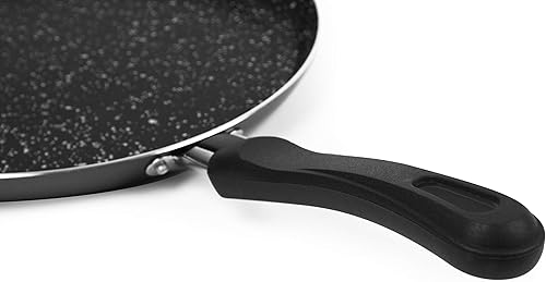 Excelsa Rock'n Cook Crêpière, Aluminium, Noir, 25 cm - Nail Gallerys