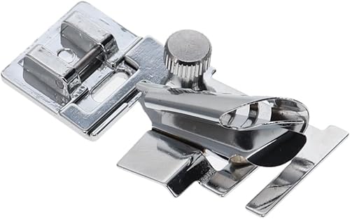 idovy ® - Pied de biais Snap-On pour pose de biais pour machines à coudre domestiques Alfa, Singer, Brother, Juki et Lidl. (9907) - Nail Gallerys