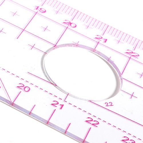 C-FUNN Règle De Couture Métrique De Règle De Règle De Règle De Règle De Vêtements De Plastique De 52Cm pour La Couturière De Couture - Nail Gallerys