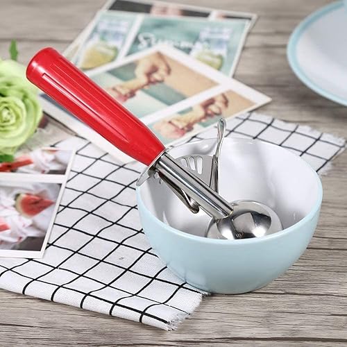Yosoo Cuillère À Crème Glacée en Acier Inoxydable Cuillères Aux Fruits Et Légumes Outil Gadget De Cuisine Café 9 Tailles (Taille : 5.2cm) - Nail Gallerys