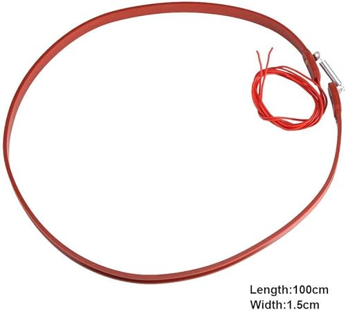 Yosoo Courroies chauffantes Climatisation Compresseur de Courroie de Chauffage Rchauffeur en Caoutchouc de Silicium Cable de Stockage d'nergie lectrique 80W 220V - Nail Gallerys