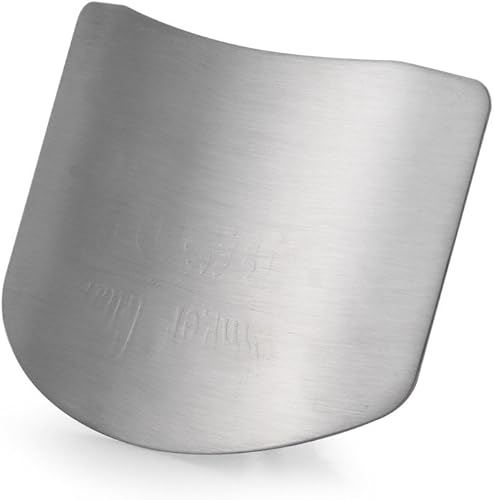 Accessoire de protection Facilla®, anti-doigts coupés/brûlés, pour la cuisine, en acier inoxydable argenté - Nail Gallerys