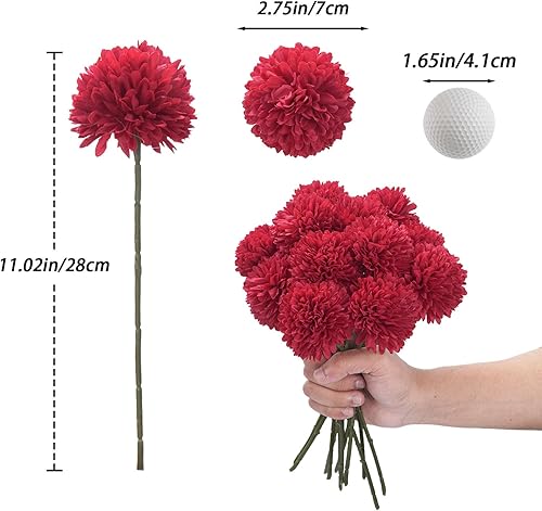 Minnhua 12 Pièces Hortensia Artificielle, Soie Fleur Artificielle Deco, Réaliste Fausse Fleur, Fleurs Artificielles Cimetiere pour La Maison Garden Party Office Décoration (Blanc) - Nail Gallerys