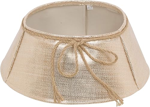 URBNLIVING Jupe de sapin de Noël élégante (or rose) - Nail Gallerys