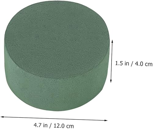 BESPORTBLE Lot de 6 Blocs de Mousse de Ronds pour Fleuriste - 16,5 cm - Nail Gallerys