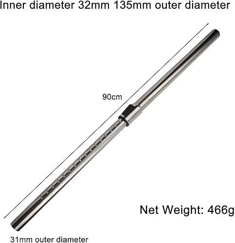 BlesConi Tube d'extension télescopique pour aspirateur Karcher WD2 WD3 WD4 WD5 pour NT18 NT20 NT25 - Pièce de rechange réglable - Nail Gallerys