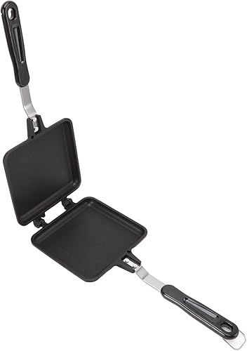 Poêle à Frire Double Face, Poêle à Griller Antiadhésive pour Machine à Panini, Poêle à Pain pour Petit-déjeuner, Presses à Panini pour Machines à Sandwich - Nail Gallerys