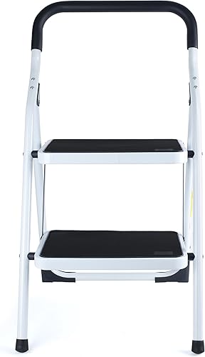 Pavo 8041763 Escabeau à 2 marches antidérapantes - Nail Gallerys