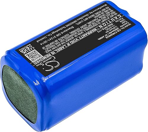 Batterie de rechange 2600 mAh compatible avec Bagotte BG600 MAX, BG600, BG700, BG750, H18650CH-4S1P, Tesvor X500, S6, S4, S3, Proscenic 850T, Lubluelu SL60D, SL61, LEFANT T700, MH 201 mm. 1 pièce - Nail Gallerys