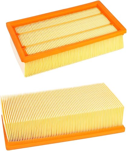 Tsffsy Aspirateur de filtre à air pour Karcher NT25 / 1 NT35 / 1 NT45 / 1 NT55 / 1 NT361 ECO NT561 ECO NT611 Filtre Eco Filtre d'huile d'huile étanche - Nail Gallerys