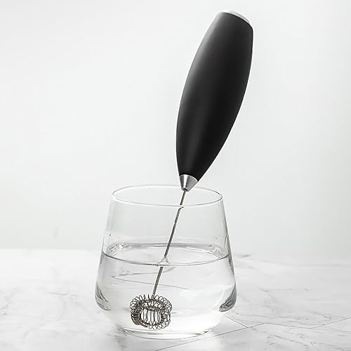 Mélangeur de boissons portable à piles - Mousseur à main, mousseur à lait, mousseur à café électrique | Cuisine pour café, latte, cappuccino, matcha, mousseur léger à grande vitesse - Nail Gallerys