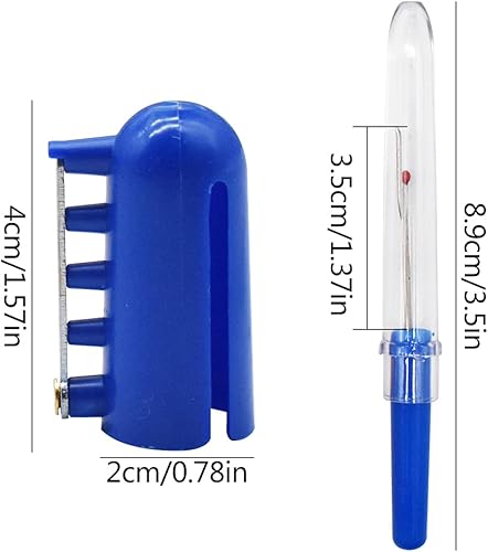 NC 3 pièces Anneau de Boucle de Tricot Réglable Tricot Thimble Fils Printemps Guides Plastique Tresse Knuckle À Tricoter Accessoires À Coudre Thimble 3 pcs Couture Rippers Découseur Poignée - Nail Gallerys