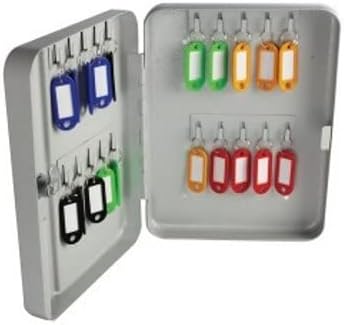 Q Connect Armoire à 20 clés Gris perle - Nail Gallerys