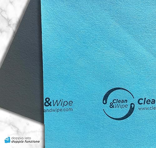 CLEAN&WIPE Tournez le mode de nettoyage 3 chiffons flash : unique, original et rapide avec double face Lave, dégraisse, brillant et sèche. Excellent sur toutes les surfaces. - Nail Gallerys