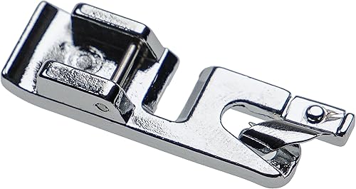 vhbw Pied à Ourlet 3 mm pour Machine à Coudre courantes par ex. Compatible avec Singer, Brother, Janome - Pied presseur Universel - Nail Gallerys